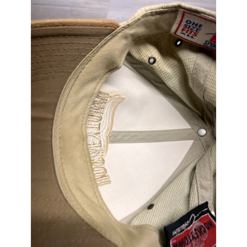 Detroit Red Wings Hat NHL Hockeytown Beige Adjustable OSFA Sports Specialties - Picture 8 of 10